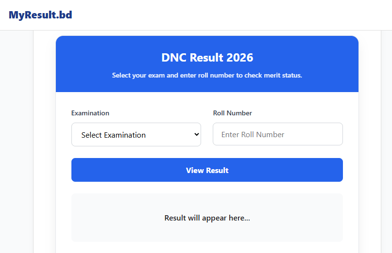 DNC Result 2026