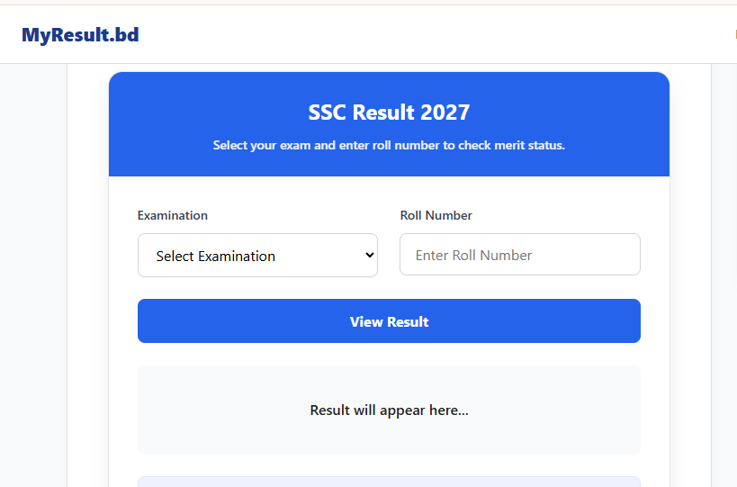 SSC Result 2027